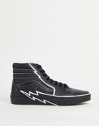 Vans Sk8-hi Bolt Sneakers In Black