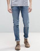 Nudie Grimtim Slim Jeans Best Coast Blues - Blue