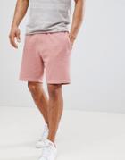 Brave Soul Basic Jersey Shorts - Pink
