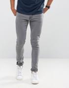 Only & Sons Super Skinny Jeans - Gray