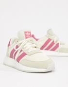 Adidas Originals I-5923 Sneakers In White And Pink - White