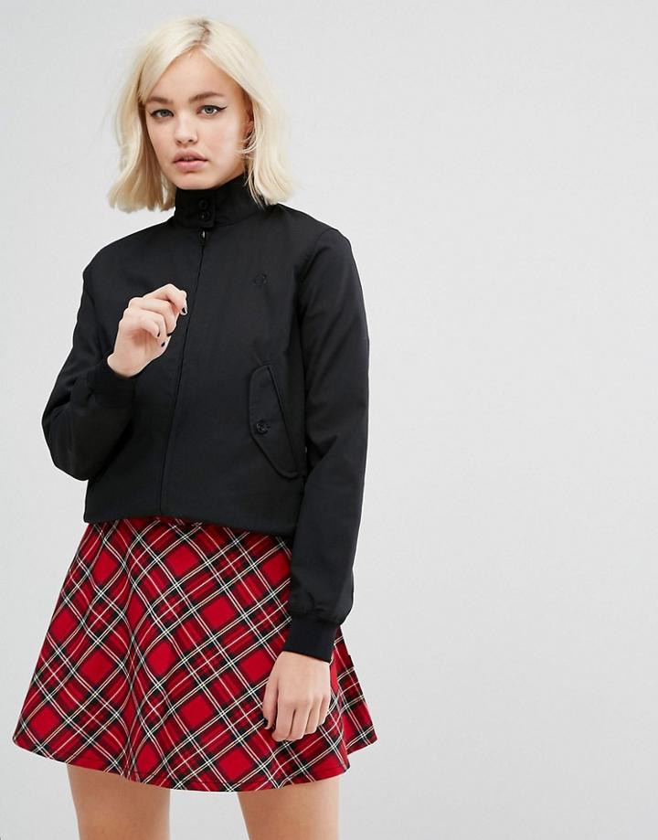 Fred Perry Classic Harrington Jacket - Black