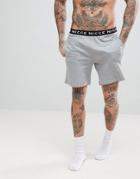 Nicce London Shorts With Waistband - Gray