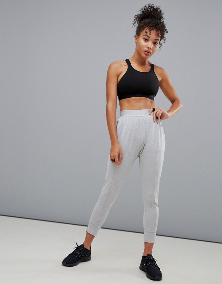 Puma Soft Sport Drapey Pants In Gray - Gray