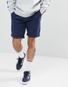Tommy Jeans Freddy Basic Straight Fit Chino Shorts In Navy - Navy