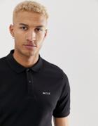 Nicce Polo Shirt In Black With Logo - Gray