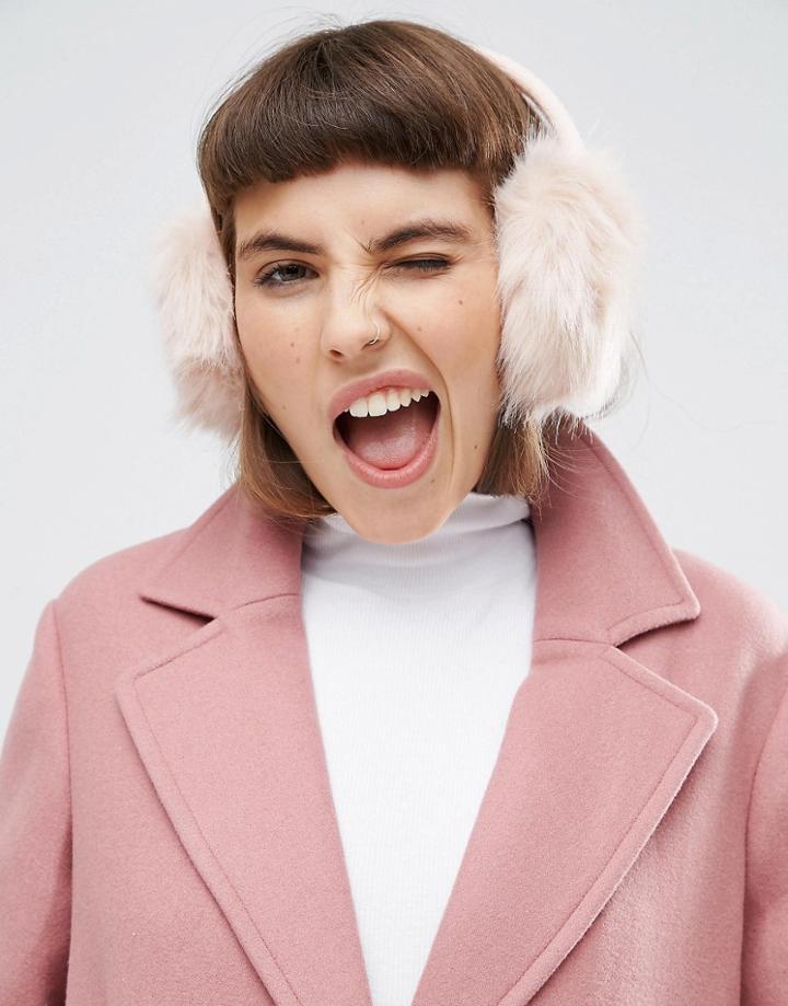 Asos Pink Earmuffs - Pink