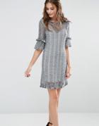 Stevie May River Side Knit Mini Dress - Blue
