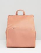 Missguided Square Minimal Backpack - Pink