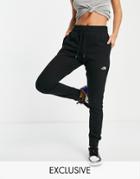The North Face Tight Sweatpants In Black Exclusive At Asos
