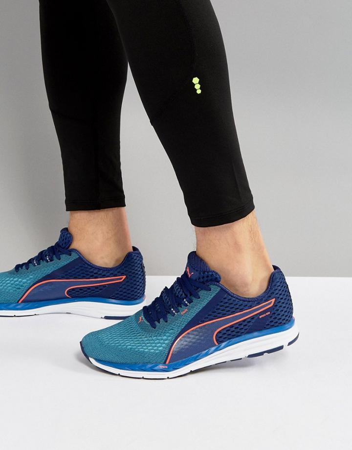 Puma Running Speed 500 Ignite 2 Sneakers In Blue 18995201 - Blue