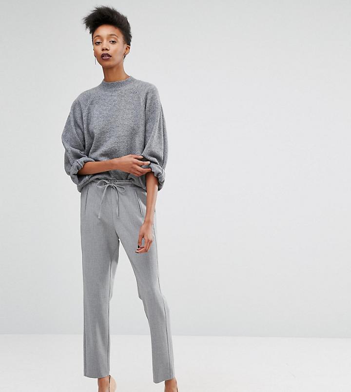 Y.a.s Tall Monday Tailored Pant - Gray