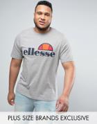 Ellesse Plus T-shirt With Classic Logo - Gray