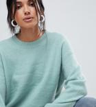 Asos Tall Chunky Oversized Sweater - Blue