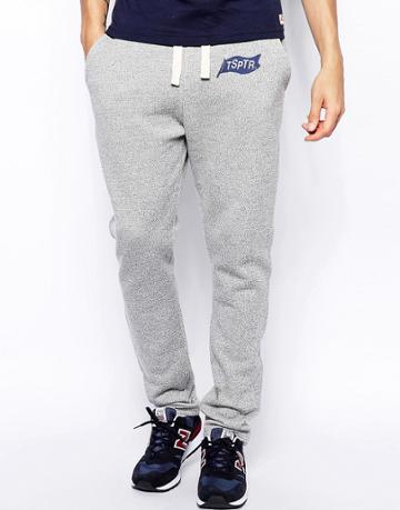 Tsptr Joggers With Logo - Grey