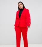 Unique 21 Hero Ankle Grazer Tailored Pants - Red