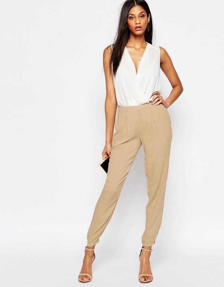 Ax Paris Casual Pants - Beige
