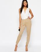 Ax Paris Casual Pants - Beige