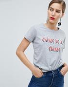 Custommade Cr Me De La Cr Me T-shirt - Gray