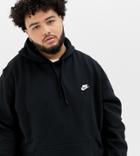 Nike Club Plus Overhead Hoodie In Black