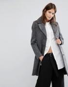 Vila Tailored Coat - Gray
