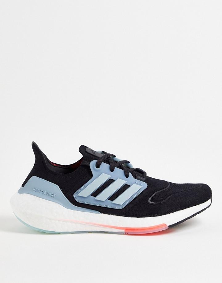 Adidas Running Ultraboost 22 Sneakers In Black And Gray