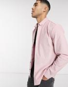 River Island Cord Shirt In Light Pink
