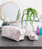 7x 2 Pack Of Cosmetic Bags - Pink