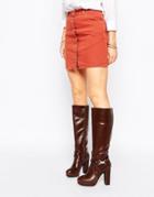 Truffle Collection Jude Platform Strap Heeled Knee Boots - Brown Pu