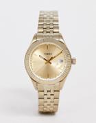 Timex Waterbury Bracelet Watch In Gold 34mm