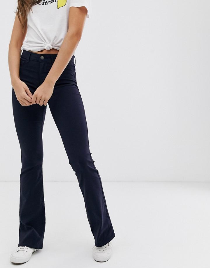 Pieces Flared Jeans - Navy