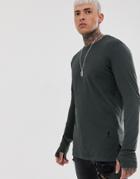 Religion Matteo Long Sleeve T-shirt - Gray