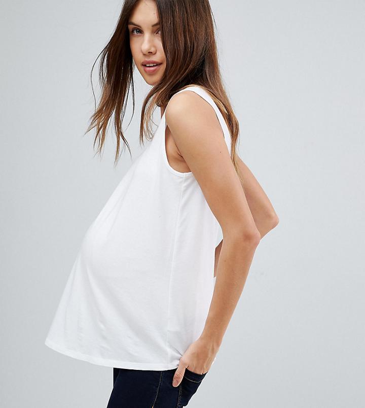Asos Maternity Ultimate Tank - White