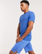 Reebok Ts Ac Solid Move T-shirt In Blue Blast