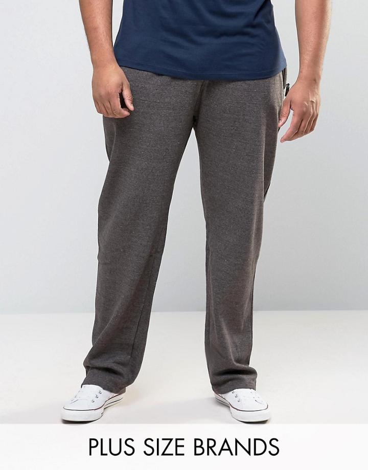 Duke Plus Joggers In Gray - Gray