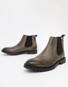 Base London Havoc Chelsea Boots In Gray - Gray