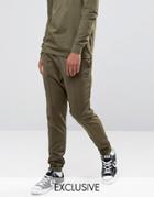 Puma Skinny Track Joggers In Green Exclusive To Asos - Green
