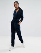 B.young Belted Jumpsuit - Blue