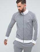 Boss By Hugo Boss Jacket With Zip Through - Gray