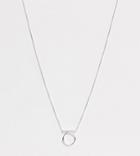 Kingsley Ryan Exclusive Sterling Silver Circle Pendant Necklace