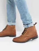 Red Tape Brogue Boots-brown