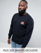Ellesse Plus Sweatshirt With Small Logo - Black