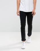 Only & Sons Slim Jeans With Stretch - Black