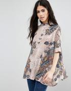 Only Floral Smart Boxy Top - Multi