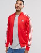 Adidas Originals Trefoil Superstar Track Jacket Ay7062 - Red