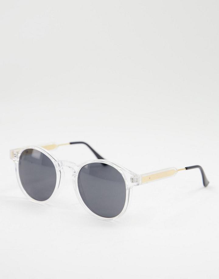 Madein. 2 Pack Round Lens Sunglasses-multi