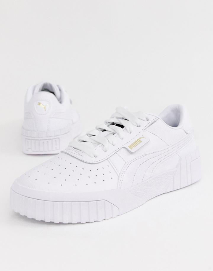 Puma Cali Triple White Sneakers