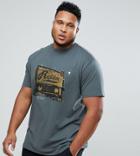 Replika Plus T-shirt With Vintage Radio Print - Blue