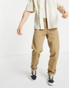 Carhartt Wip Master Relaxed Taper Chinos In Beige-neutral