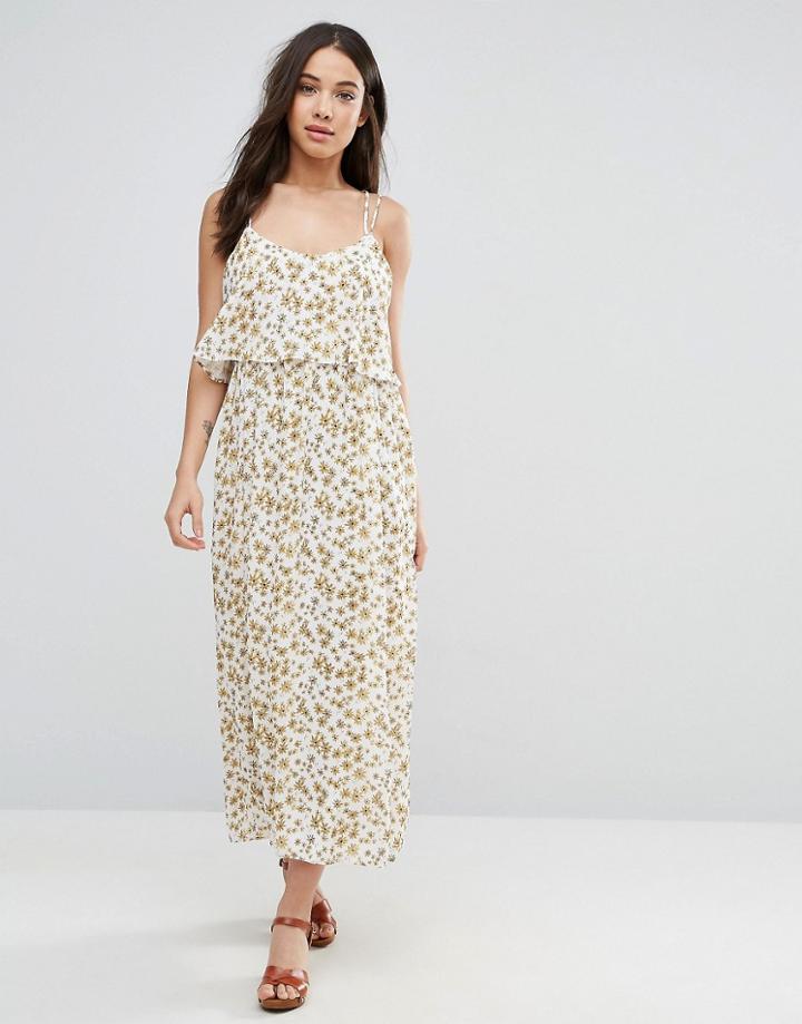 D.ra Brigitte Printed Dress - White
